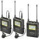 Kit Dual Lavalier Inalámbrico Saramonic UwMic9 Kit 2 RX9+TX9+TX9 UHF