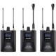 Kit Dual Lavalier Inalámbrico Acemic DV-500