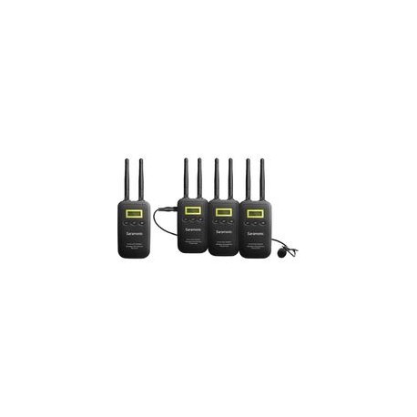 Kit Tres Lavalier inalámbricos Saramonic VmicLink5
