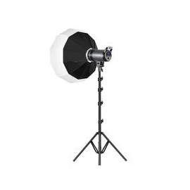Lámpara Fresnel GVM G100W Bi-Color Led con Softbox Lantern
