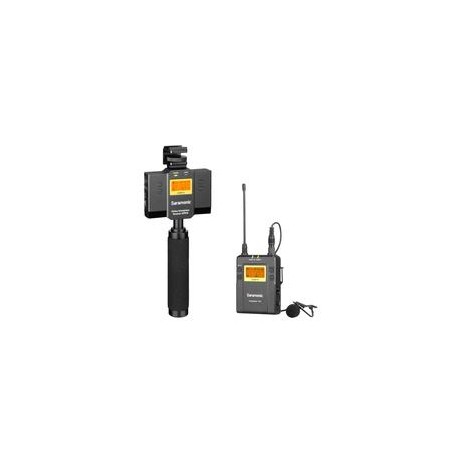 Micrófono Lavalier Inalámbrico Saramonic UwMic9 Kit12 para Smartphone