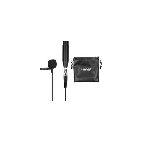 Micrófono Lavalier Acemic XLR Lav.Mic XM1,Micrófono Lavalier Acemic Lav.Mic M1-B USB Type-C,Micrófono Lavalier Acemic Lav.Mic M