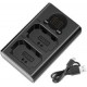 Cargador Dual USB Neewer para NP-FZ100