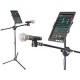 Stand para Tablet/Cel con brazo para micrófono ZP120