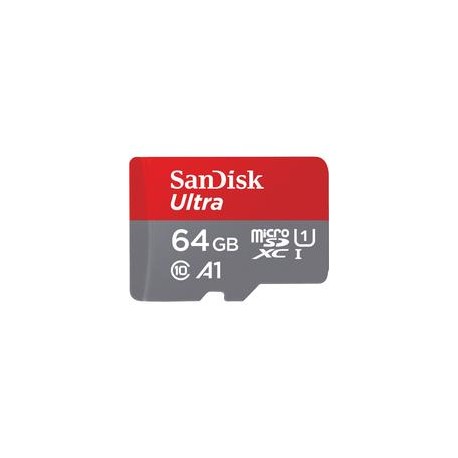 Tarjeta SanDisk Ultra microSDXC de 64GB 120MB/s