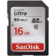 Tarjeta SanDisk Ultra SDHC de 16GB 80MB/s
