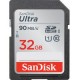 Tarjeta SanDisk Ultra SDHC de 32GB 120MB/s
