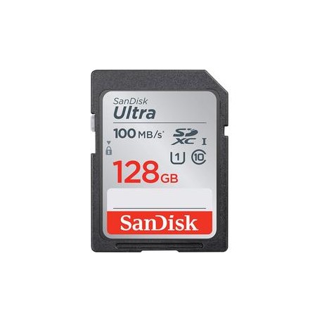 Tarjeta Sandisk Ultra SDXC de 128GB 80MB/s