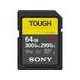 Tarjeta Sony SF-G TOUGH Series SDXC de 64GB R:300MB/s W:299MB/s