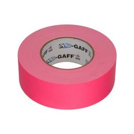 Cinta Gaffer ProGaff Rosa Fluorescente 2" x 50 yd