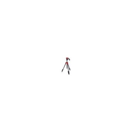 Tripié Manfrotto MKCOMPACTACN-RD Rojo