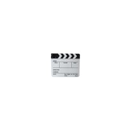 Claqueta Neewer 25 x 30cm Blanco y Negro