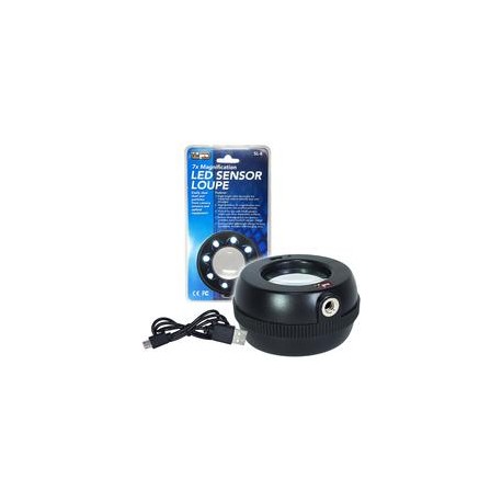 Lupa para Sensor 8 Leds Vidpro SL-8