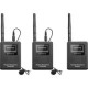 Micrófono Lavalier Dual Saramonic SR-WM2100,Micrófono Lavalier Dual Saramonic Blink500 PRO B2 Omni System Inalámbrico,Micrófono