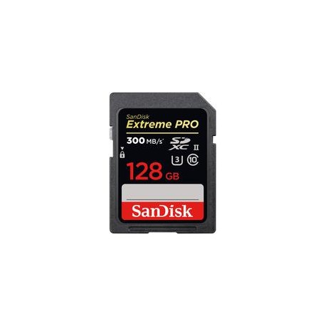 Tarjeta SanDisk Extreme PRO SDXC de 128GB 300MB/s