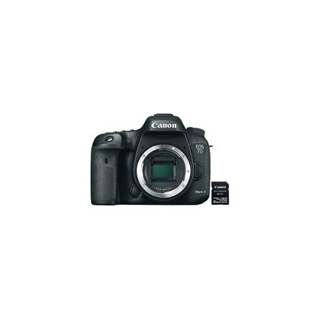 Canon EOS 7D Mark II DSLR Camera Body with W-E1 Wi-Fi Adapter