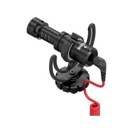 Micrófono Shotgun RODE VideoMicro Compact,Estabilizador Zhiyun Crane 3S,Mixer de Audio Saramonic SmartRig + 2 XLR Channel,Claqu
