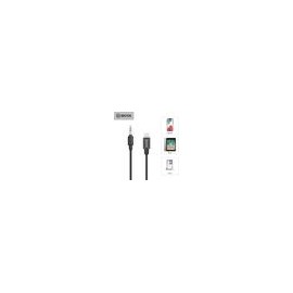 Cable Convertidor Boya BY-K1 3.5mm TRS (male) a Lightning (male)