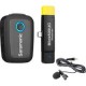 Micrófono Lavalier Saramonic Blink500 B5 USB Tipo-C para Android,Cable Convertidor Boya BY-K2 3.5mm TRS (male) a Tipo-C  (male)