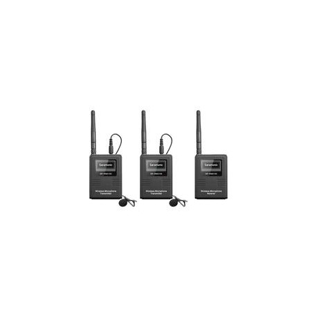 Micrófono Lavalier Dual Saramonic SR-WM2100,Micrófono Lavalier Dual Saramonic Blink500 PRO B2 Omni System Inalámbrico,Micrófono