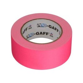 Cinta Gaffer ProGaff Rosa Fluorescente 2" x 25 yd,Cinta Gaffer ProGaff Negro 2" x 55 yd,Cinta Gaffer ProGaff Gris 2" x 55 yd,Ci