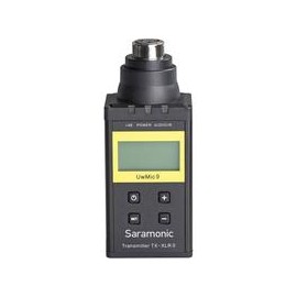 Transmisor Plug-On para Micro Mano Saramonic TX-XLR9,Transmisor Inalámbrico Boya TX8 Pro UHF,Traje Verde ChromaKey Neewer Efect