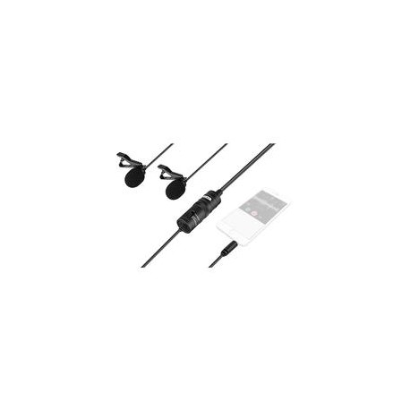 Micrófono Lavalier Dual Boya BY-M1DM