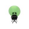 Fondo Redondo Verde Chromagreen Faithwinning para Silla de 110 cms