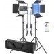 Kit de 2 lámpara Neewer LED- 660 APP Bicolor y Pedestales
