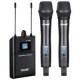 Kit 2 Micros Mano Inalámbricos Acemic DV-500 H+H