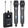 Kit 2 Micros Mano Inalámbricos Acemic DV-500 H+H