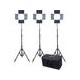 Kit de 3 Lámparas Dracast DRSP-LK-3X500-B-S