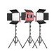 Kit de 3 lámparas GVM 1200D-3L
