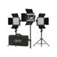 Kit de 3 Lámparas GVM 560AS BICOLOR