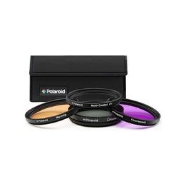 Kit de 4 Filtros Polaroid 62mm (UV,CPL,FLD y Warming) PL4FIL62