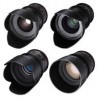 Kit de 4 Lentes Rokinon T1.5 Cine DS Lens Montura Canon (24mm, 35mm, 50mm y 85mm)