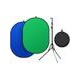 Kit Faithwinning Fondo Chromagreen 2x1.50mts con pedestal