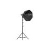 Kit GVM Softbox  LS-P80S con Lámpara Led y Pedestal