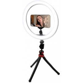 Lámpara Anillo Vivitar 10" con Mini Tripié VIV-RL-10KIT