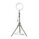 Lámpara Anillo Yuannbo de 12" con Pedestal