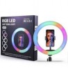 Lámpara de Anillo de 12" RGB MJ33 con Pedestal