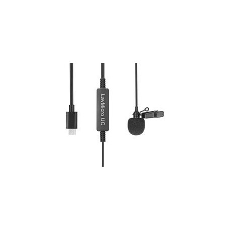 Micrófono Lavalier Saramonic LavMicro-UC USB Tipo-C para Android