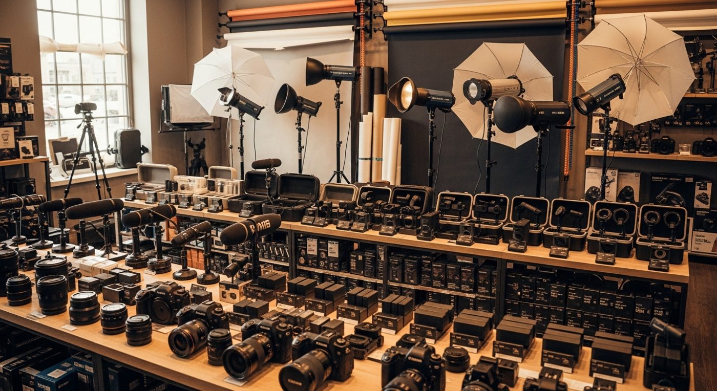 Accesorios fotográficos con envío a domicilio